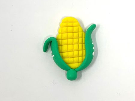 Handmade Clay Doll - Corn Fashion