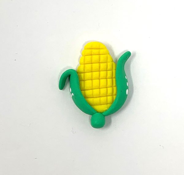 Handmade Clay Doll - Corn Fashion