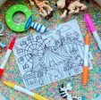 Compact Reusable Silicone Colouring Mat From Just $12.90 Each! Discount