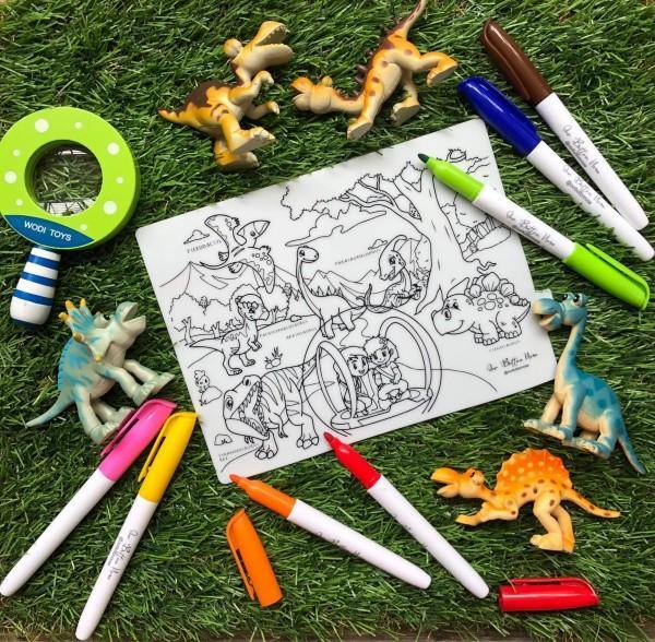 Compact Reusable Silicone Colouring Mat From Just $12.90 Each! Discount