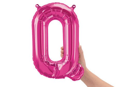 16 inch LETTER Q - NORTHSTAR - MAGENTA (AIR-FILL ONLY) Hot on Sale