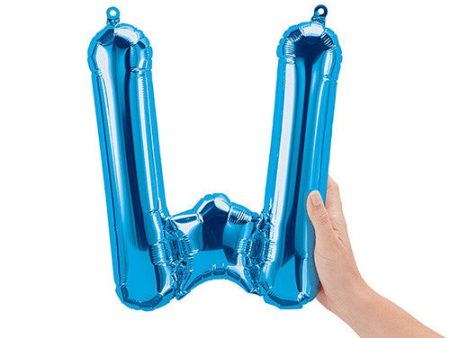 16 inch LETTER W - NORTHSTAR - BLUE (AIR-FILL ONLY) Sale