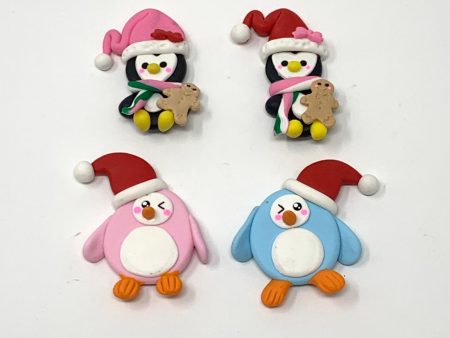 Handmade Clay Doll - Christmas Penguin Discount