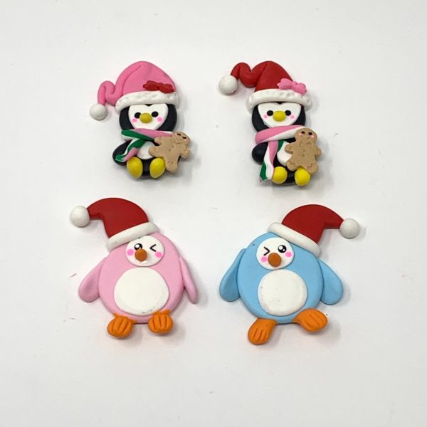 Handmade Clay Doll - Christmas Penguin Discount