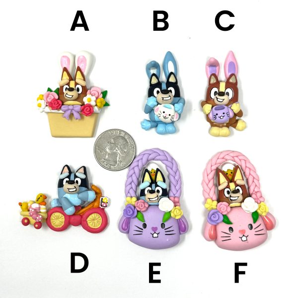 Ella Clay Doll - Bingo & Bluey Easter For Sale