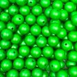 12 mm Acrylic Beads - Matte Green Sale