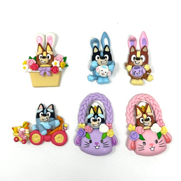 Ella Clay Doll - Bingo & Bluey Easter For Sale