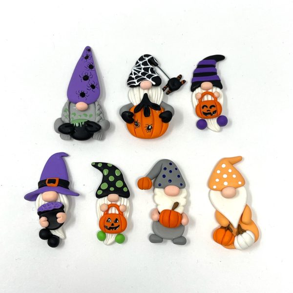 Handmade Clay Doll - Fall & Halloween Gnomes Online Sale