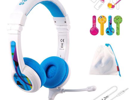 BuddyPhones School+: Wired Headphones With Beam Mic For Kids For Cheap